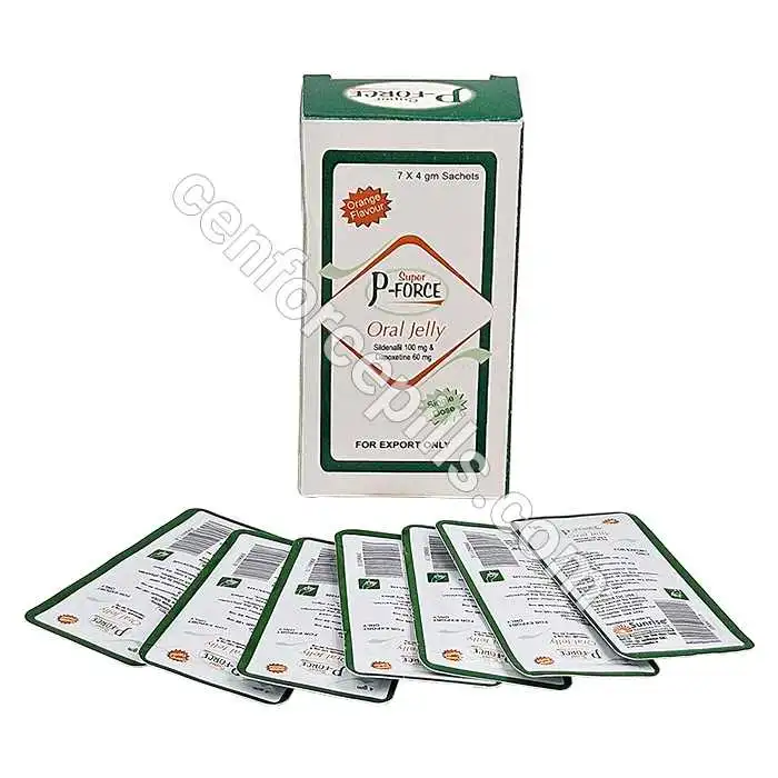 Super P-Force Oral Jelly (Sildenafil/Dapoxetine)