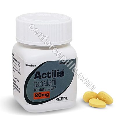 Actilis 20 mg (Generic Cialis) (Tadalafil)