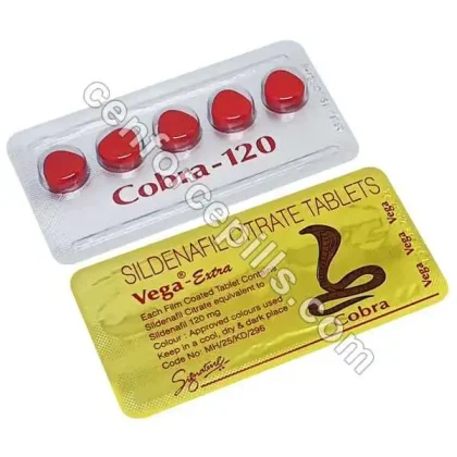 Vega Extra Cobra 120 mg (Sildenafil Citrate)