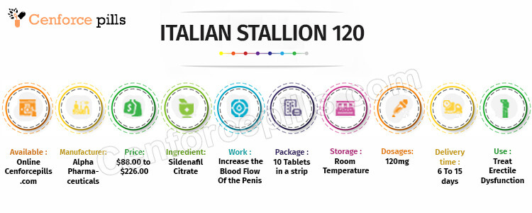 ITALIAN STALLION 120 Infographic