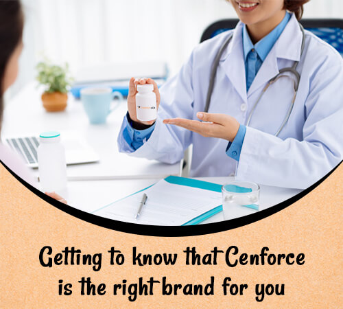 Getting to know that Cenforce is the right brand for you