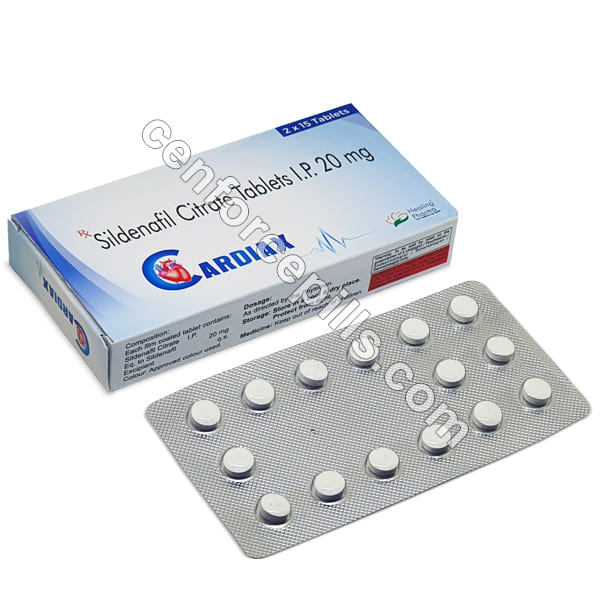 Cardiax 20 mg (Sildenafil Citrate)