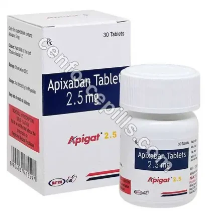 Apigat 2.5 Mg (Apixaban)