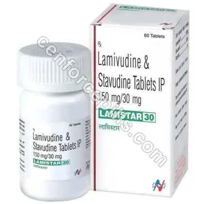 Lamistar 30 Mg (Lamivudine/Stavudine)