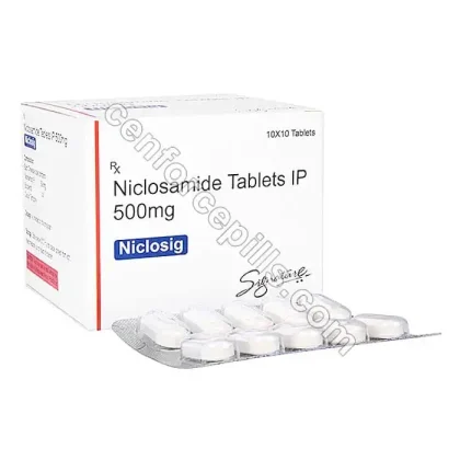 Niclosamide 500 Mg (Niclosamide)