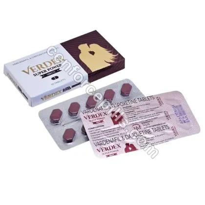 Verdex Super Power (Vardenafil/Dapoxetine)