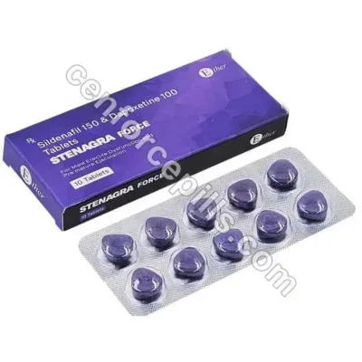 Stenagra Force 250 mg (Sildenafil Citrate/Dapoxetine)