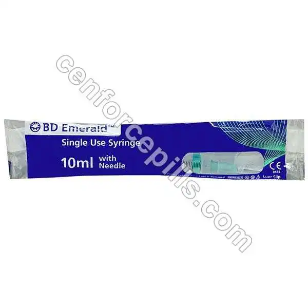 BD Emerald 10ml Syringe with Needle (Syringe)