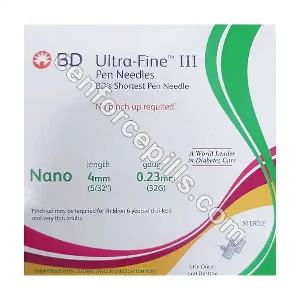 BD Ultra-Fine III Pen Needles 4MM 32G (Syringe)