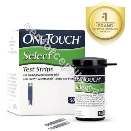 OneTouch Select Test 50 Strip (Only Strips) (Healthcare Device)