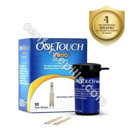 OneTouch Verio Test 10 Strip (Only Strips) (Healthcare Device)