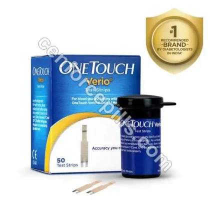 OneTouch Verio Test 50 Strip (Only Strips) (Healthcare Device)