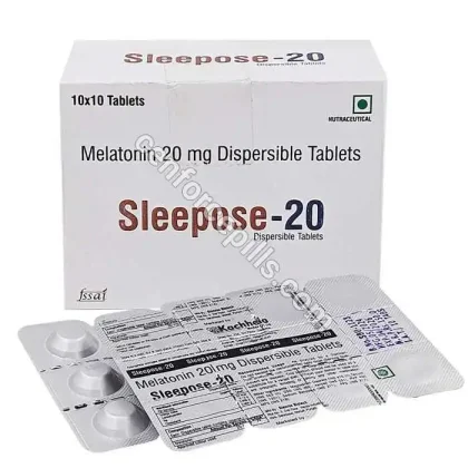 Sleepose 20 mg (Melatonin)