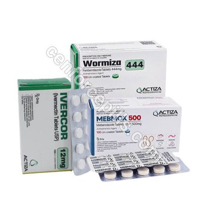 Ivermectin Fenbendazole and Mebendazole Tablet Parasite Treatment