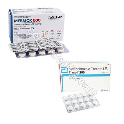 Mebendazole and Metronidazole Medicine