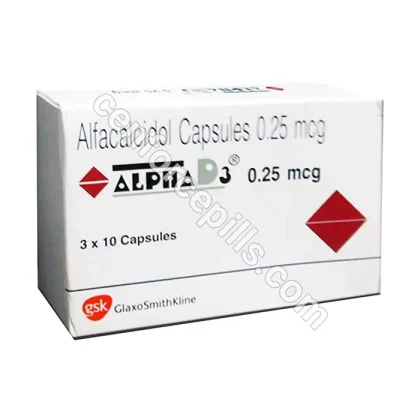 Alfacalcidol 0.25 mcg