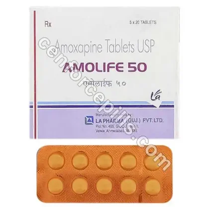 Amoxapine 50 Mg