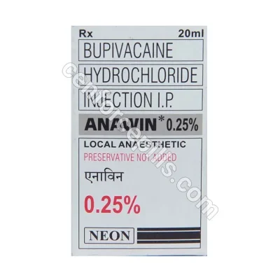 Bupivacaine 0.25% Inj.
