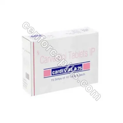 Carvedilol 6.25 mg