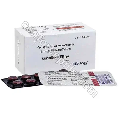 Cyclobenzaprine Extended Release 30 Mg