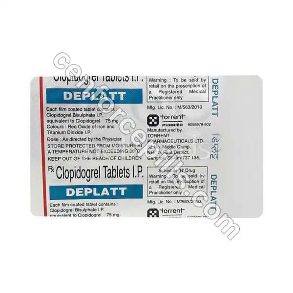 Deplatt 75Mg Strip