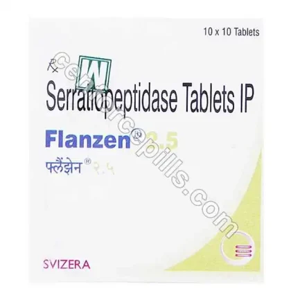 Serratiopeptidase 2.5 Mg (Generic)