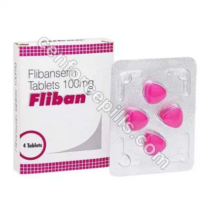 Flibanserin 100mg (Generic)