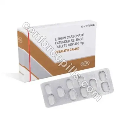 Lithium Carbonate Prolonged Release 450 mg