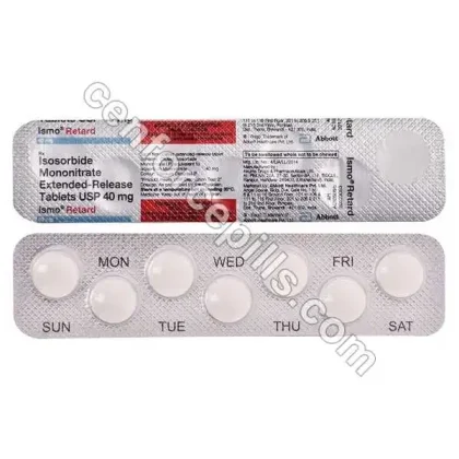 Isosorbide Mononitrate Extended Release 40 Mg