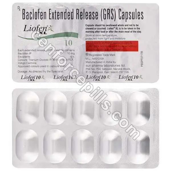 Liofen XL 10 Mg (Baclofen)