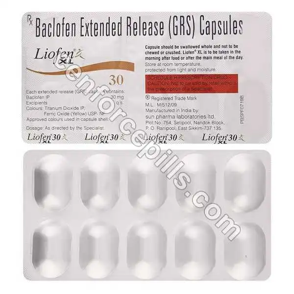 Liofen XL 30 Mg (Baclofen)