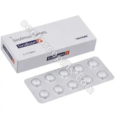 Sirolimus 3 mg