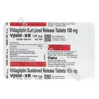 Vildagliptin Sustained Release100 Mg