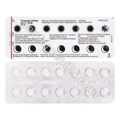 Ticagrelor 60 Mg