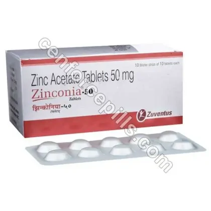 Zinc Acetate 50 mg