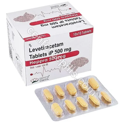 Heppra 500 mg Tablet