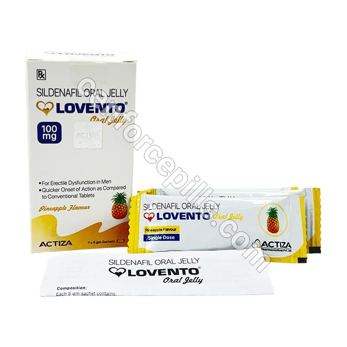 Sildenafil Oral Jelly Pineapple Flavour
