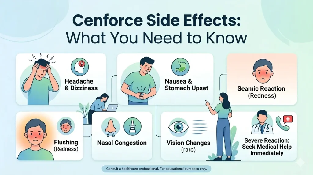 Cenforce side effects