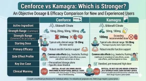 Cenforce vs Kamagra: Which is Stronger?