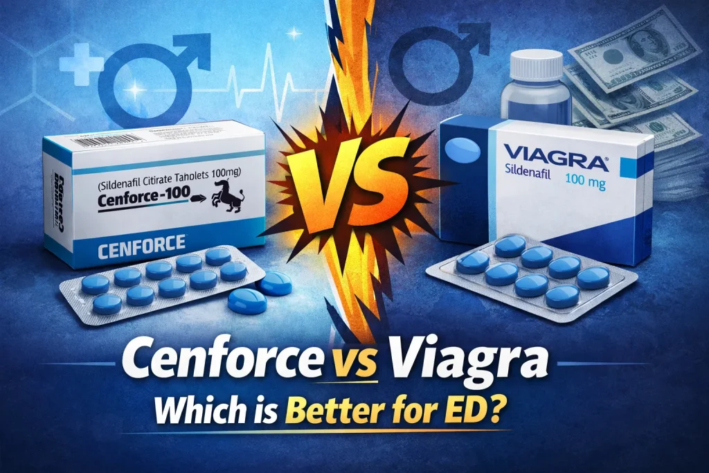Cenforce vs Viagra