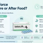Cenforce food timing