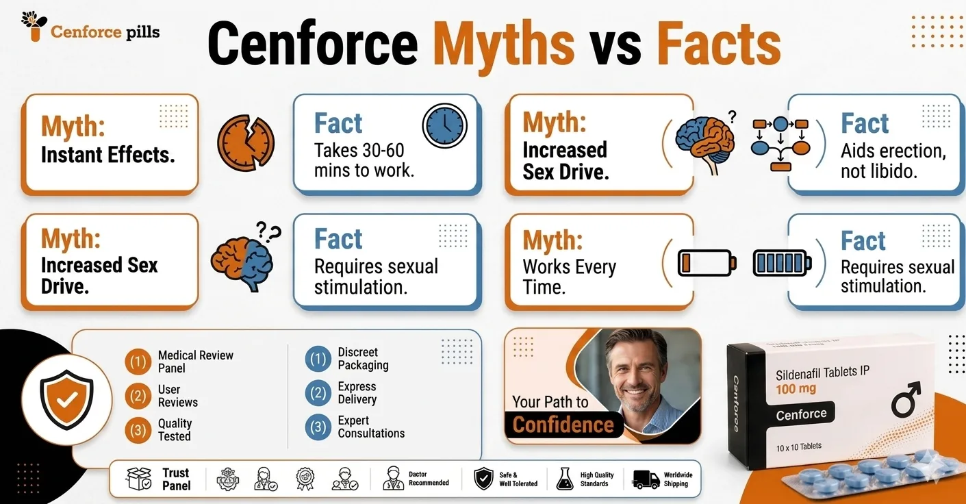 Cenforce myths