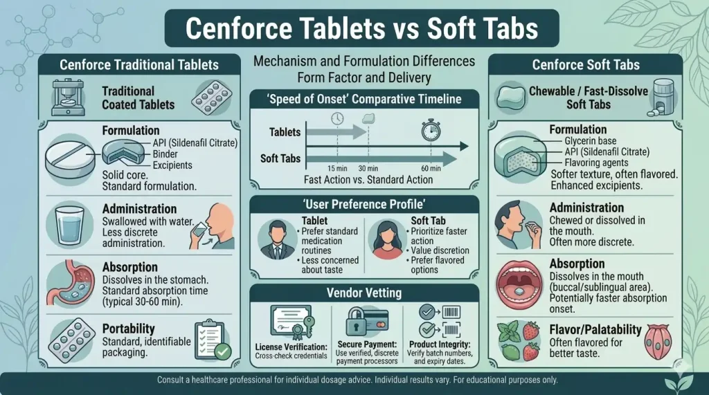 Cenforce types