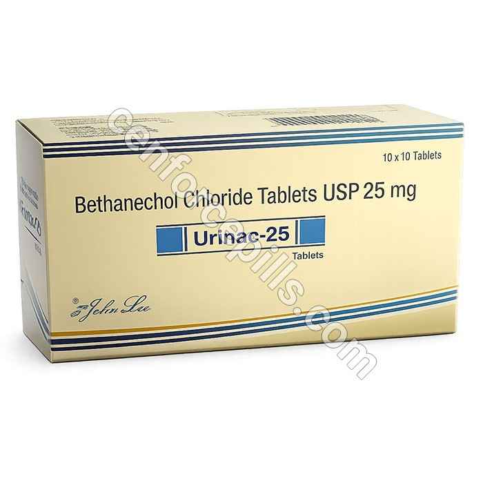 Urinac 25 mg Tablet (Bethanechol)