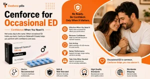 Cenforce for Occasional ED