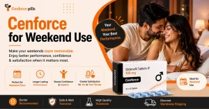 Cenforce for Weekend Use: Managing ED Weekend Effectively
